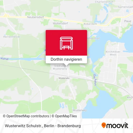 Wusterwitz Schulstr. Karte