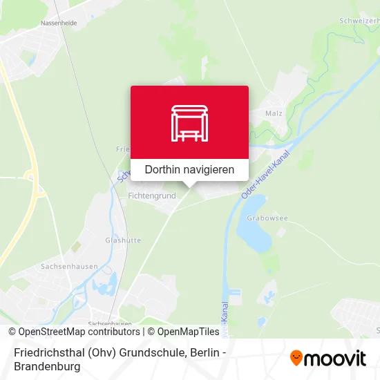 Friedrichsthal (Ohv) Grundschule Karte