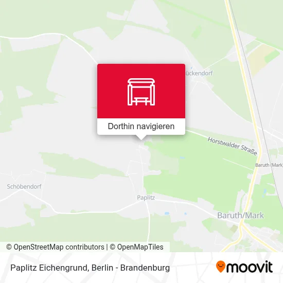 Paplitz Eichengrund Karte