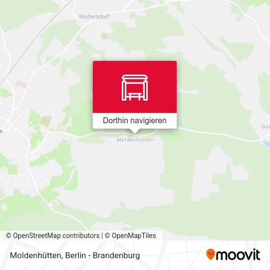 Moldenhütten Karte