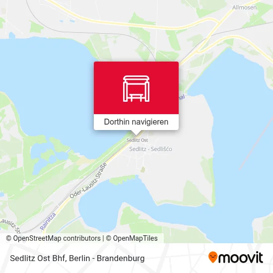 Sedlitz Ost Bhf Karte