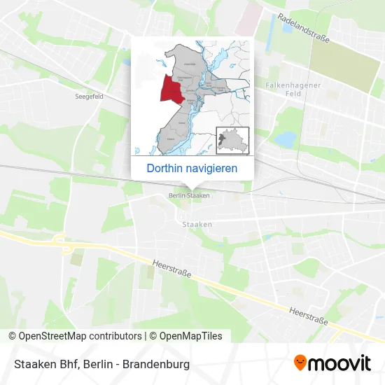 Staaken Bhf Karte