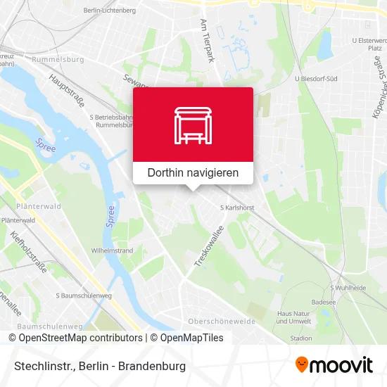 Stechlinstr. Karte