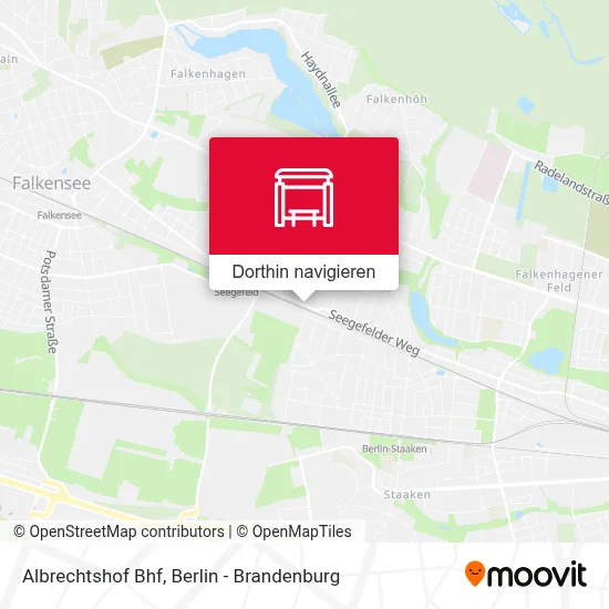 Albrechtshof Bhf Karte
