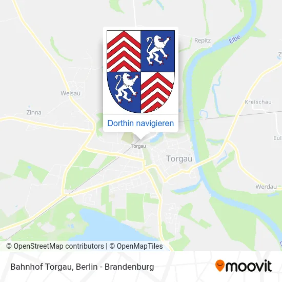 Bahnhof Torgau Karte