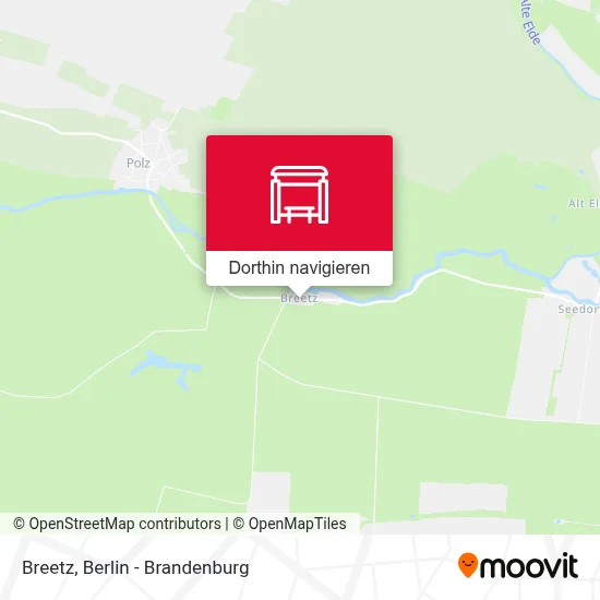 Breetz Karte