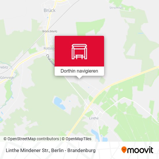 Linthe Mindener Str. Karte