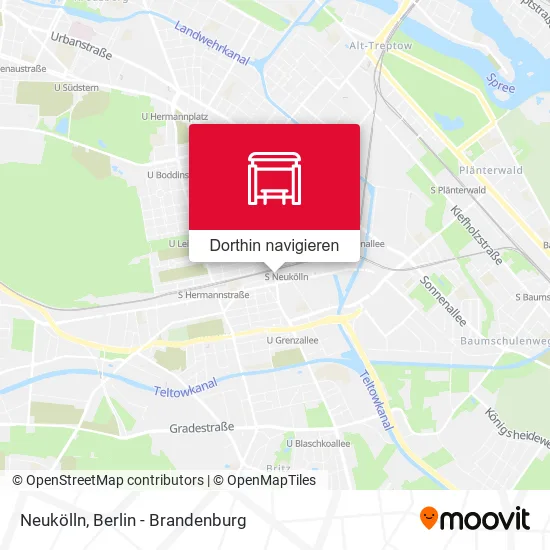Neukölln Karte