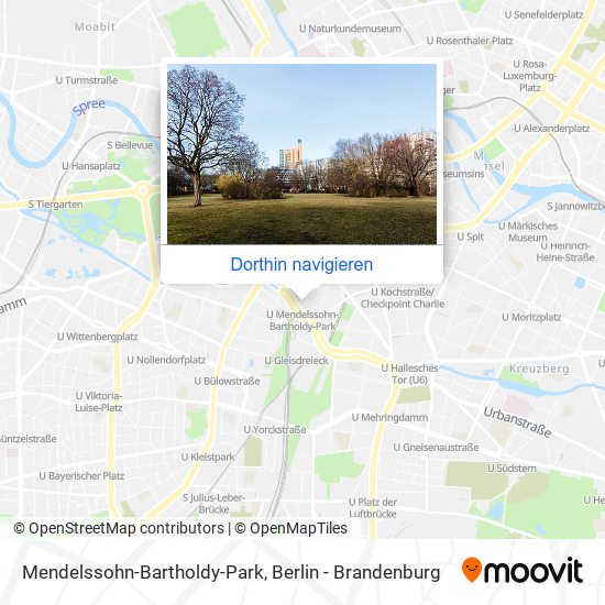 Mendelssohn-Bartholdy-Park Karte