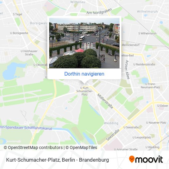 Kurt-Schumacher-Platz Karte