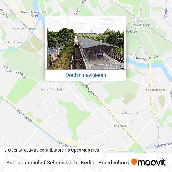 Betriebsbahnhof Schöneweide Karte