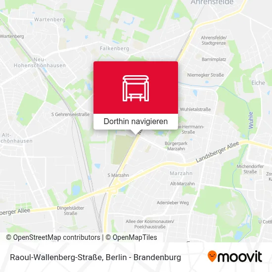 Raoul-Wallenberg-Straße Karte