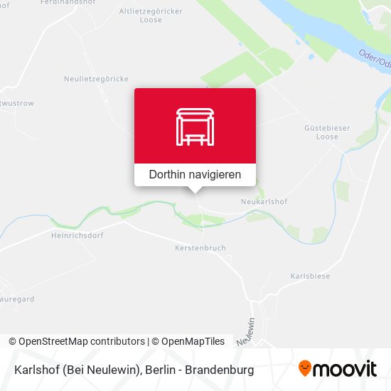 Karlshof (Bei Neulewin) Karte