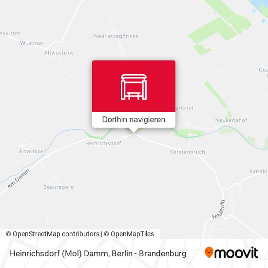 Heinrichsdorf (Mol) Damm Karte