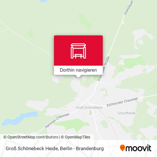 Groß Schönebeck Heide Karte