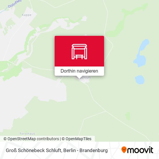 Groß Schönebeck Schluft Karte