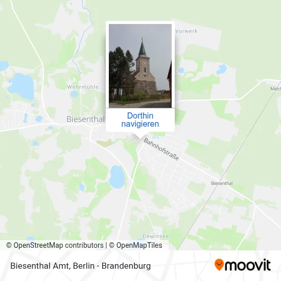 Biesenthal Amt Karte