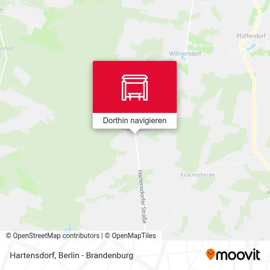 Hartensdorf Karte