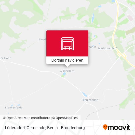 Lüdersdorf Gemeinde Karte