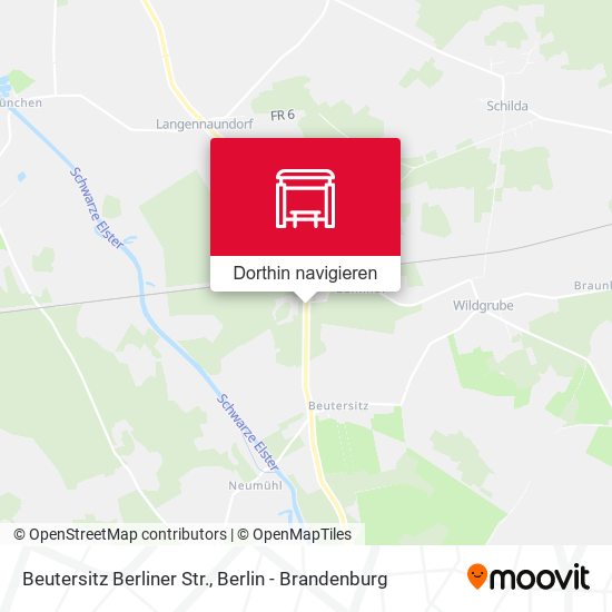 Beutersitz Berliner Str. Karte