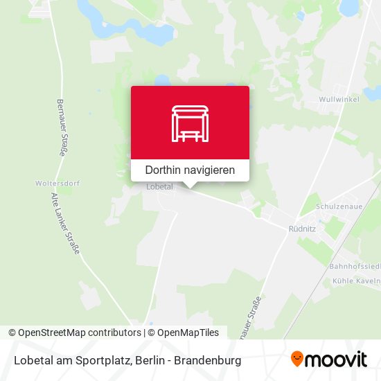 Lobetal am Sportplatz Karte