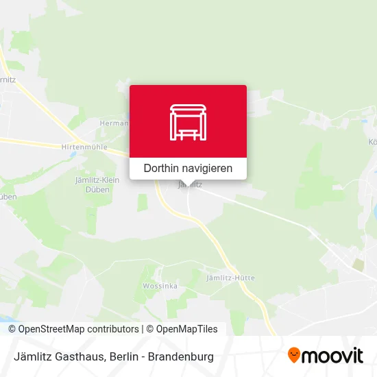 Jämlitz Gasthaus Karte