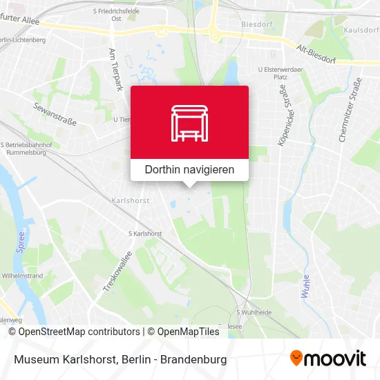 Museum Karlshorst Karte