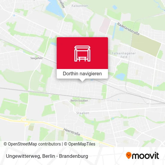 Ungewitterweg Karte