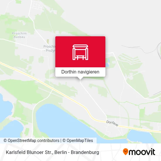 Karlsfeld Blunoer Str. Karte