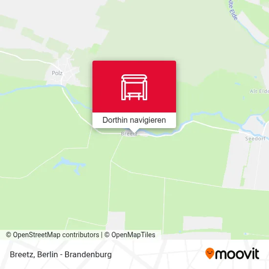 Breetz Karte