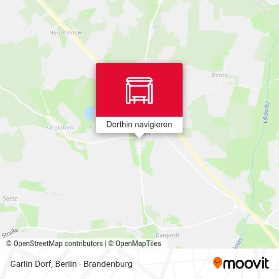 Garlin Dorf Karte