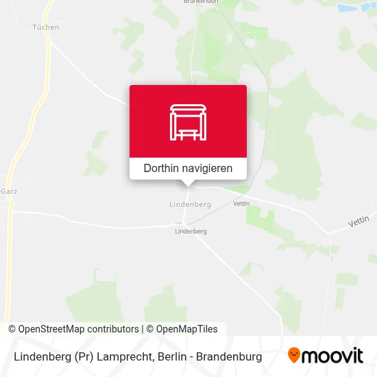 Lindenberg (Pr) Lamprecht Karte