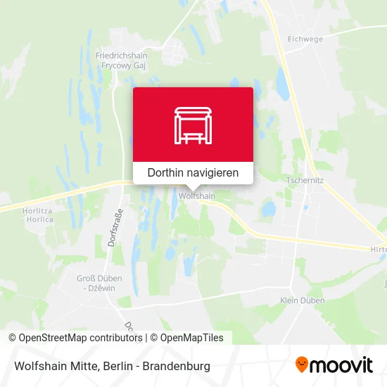 Wolfshain Mitte Karte