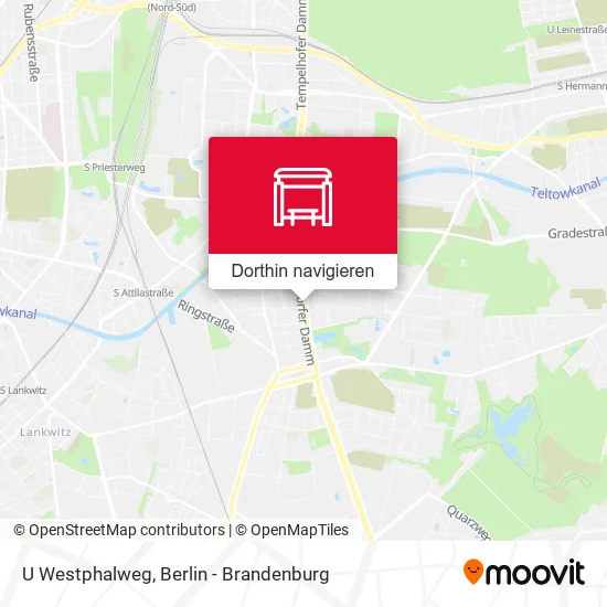 U Westphalweg Karte