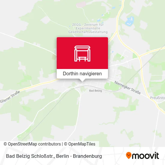 Bad Belzig Schloßstr. Karte