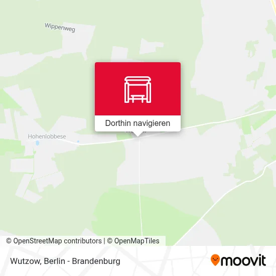 Wutzow Karte