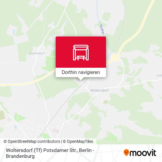 Woltersdorf (Tf) Potsdamer Str. Karte