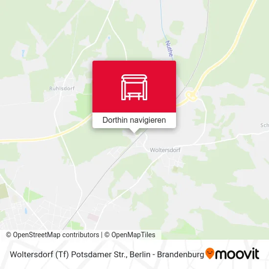 Woltersdorf (Tf) Potsdamer Str. Karte