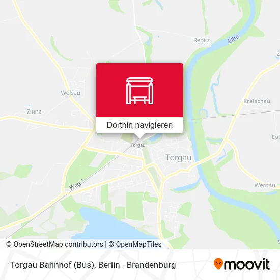 Torgau Bahnhof (Bus) Karte