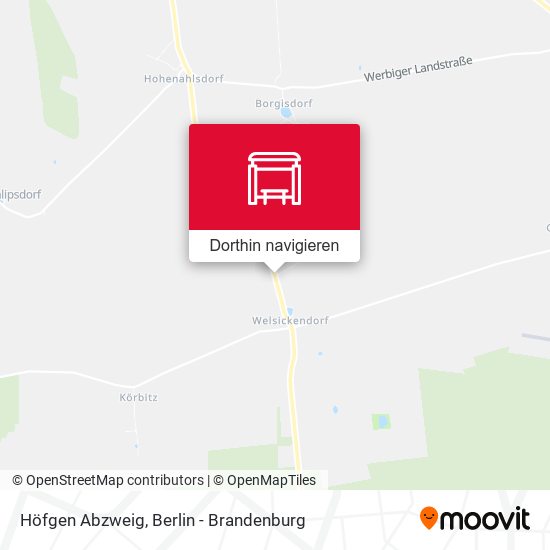 Höfgen Abzweig Karte