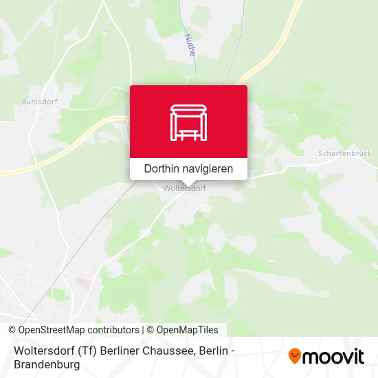 Woltersdorf (Tf) Berliner Chaussee Karte