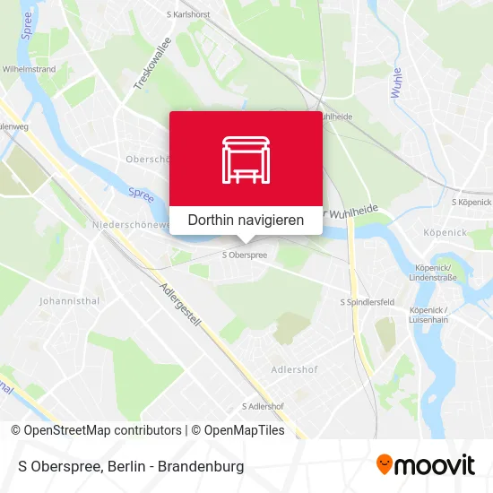 S Oberspree Karte