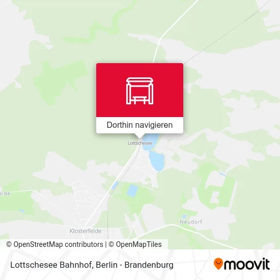 Lottschesee Bahnhof Karte