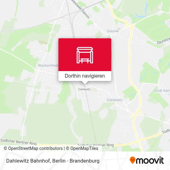 Dahlewitz Bahnhof Karte