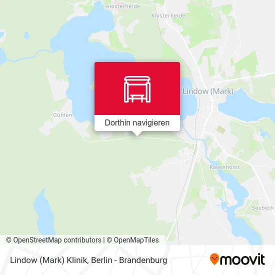 Lindow (Mark) Klinik Karte
