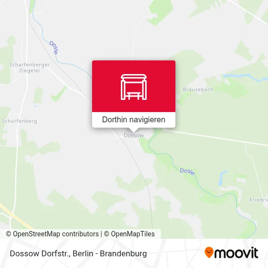Dossow Dorfstr. Karte