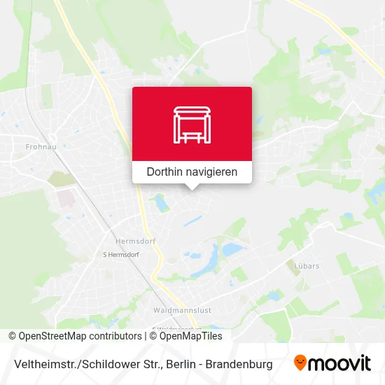 Veltheimstr./Schildower Str. Karte