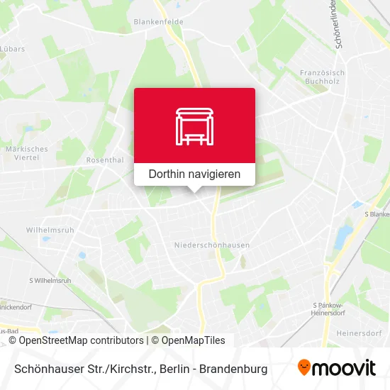 Schönhauser Str./Kirchstr. Karte