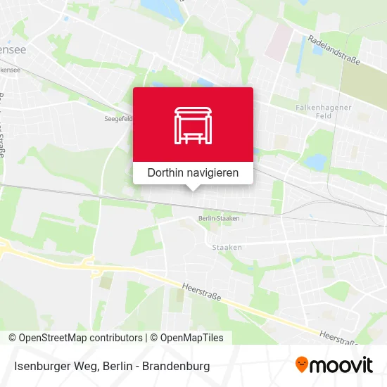 Isenburger Weg Karte