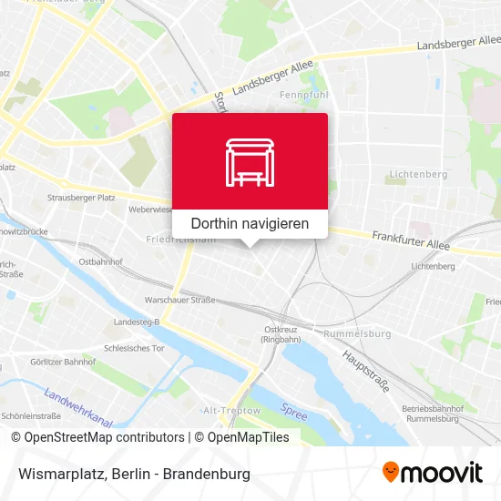 Wismarplatz Karte